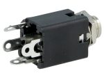 ACJS-MVS-3S жак стерео 6.3mm - женски, монтаж на панел