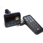 FM трансмитер, Bluetooth, 2 x USB, с дистанционно управление
