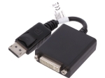 Адаптер мъжки DisplayPort - DVI-I (24+5) женски 150mm