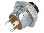 Бутон SPST-NO 1.5A/250VAC черен