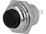 Бутон SPST-NO 1.5A/250VAC черен