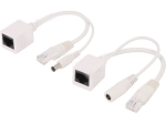 Комплект пасивни кабели PoE, захранване чрез Ethernet (PoE)