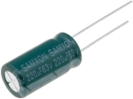 220uF 63V Кондензатор електролитен с нисък импеданс SAMXON GF 220U/63V