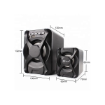 Тонколони Kisonli U-2500BT, Bluetooth, 5W+3W*2, USB