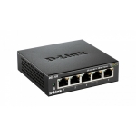 Суич D-Link DGS-105, 5 портов 10/100/1000 Gigabit Metal