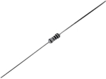 680 ohm/0.4W ±1% Резистор metal film THT, ф1.9x3.7mm MFF04FF6800A5 ROYAL OHM