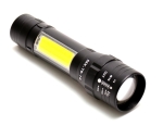 Метален мини фенер с бяла LED светлина 123мм, Zoom