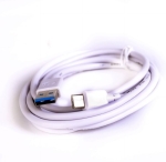 Кабел USB Type-C бял