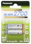 Акумулаторна батерия AA HR6 NiMH 2700mA PANASONIC ENELOOP HIGH CAP 2бр в бл