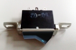 ЦК КЛЮЧ КМ 201С черен, превключващ ВКЛ-ВКЛ, 3A/220V