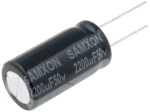 2200uf 50V Кондензатор електролитен 16x30mm SAMXON KM 2200U/50V