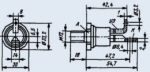 Тиристор ТЧ25-8 25A 800V
