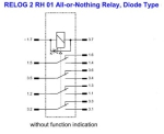 2RH01 реле RELOG 220VAC TGL26047 IP40
