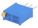 Многооборотен тример потенциометър 50 ohm 0.5W ±10% вертикален SR PASSIVES
