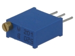 Многооборотен тример потенциометър 200 ohm 0.5W ±10% вертикален SR PASSIVES