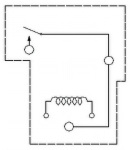 Реле S12-PCS-12 SPDT, бобина 12VDC