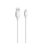 Кабел LDNIO LS372 USB Lightning, бял, 2 метра