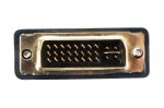 Кабел DVI-I DUAL LINK - VGA 1.5м без ферит, черен