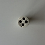 Керамичен изолатор / тръба с 4 отвора ф4mm/ ф16mm/ L90mm
