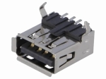 TUEA4F2S0BHT AMPHENOL Гнездо USB A, SMT, V USB 2.0