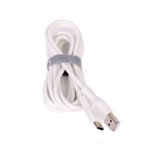 Кабел USB TYPE C, за Трансфер на Данни и Зареждане, бял, 2 метра