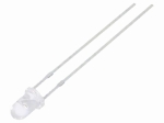Светодиод 3mm червен 3800-7000mc 30° FYL-3014PURC1A