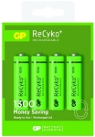 АКУМУЛАТОРНА БАТЕРИЯ R6 AA RECYKO 1300MAH NIMH 4 БР.