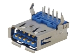 209B-DG01 USB букса тип A, на PCB/THT, ъглови 90°, USB 3.0