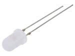 Светодиод OPTOSUPPLY OSRBMS5A32A 5mm, двуцветен, мигащ червен/син, 30° 3-5V 20mA