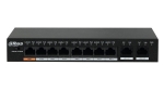 Суич Dahua 10-портов PoE PFS3010-8ET-96