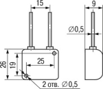 Ценеров диод 11V / 280mW  КС211Д