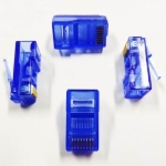 Букса UTP RJ45 CAT5E 8P8C синя