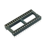 Цокъл за ИС 32 PIN, 7.62мм. THT растер 2.54мм.