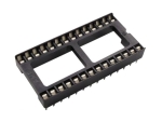 Цокъл за ИС 28 PIN, 15.24мм. THT растер 2.54мм.