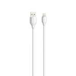 Кабел за данни LDNIO LS371, (iPhone 5/6/7/SE), 1.0m, бял