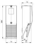 Крачен превключвател Steute Gf 2S