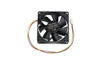 ВЕНТИЛАТОР DC 12V 80X80X25, SS