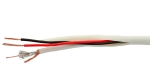 МИКРОКОАКСИАЛЕН КАБЕЛ RG59CU/48CU+2X0.50MM CU - БЯЛ