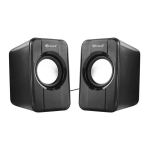 Тонколона Kisonli S-444, 2x3W, USB черна