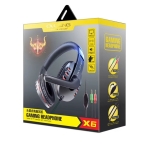 Слушалки Ovleng X6 с микрофон за компютър, 3.5mm стерео жак