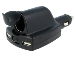 Автомобилно захранване 5V/2.5A (USB A гнездо) + 12V/6A