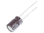 2.2uF 250V Кондензатор електролитен с нисък импеданс, THT, NICHICON UPW2E2R2MPD1TD