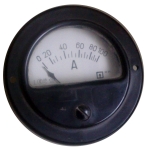 АМПЕРМЕТЪР 0-100А ф80mm