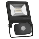 Светодиоден прожектор със сензор за движение FLOOD VALUE SEN 10W/4000K BK 800lm IP44 LEDVANCE