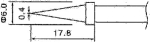 SP-1011-T04 Човка - игла, 0.4mm