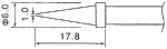 SP-1011-T1 Човка - конус, 1mm