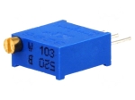 Многооборотен тример потенциометър 10kohm 0.5W ±10% вертикален SR PASSIVES