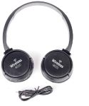 Безжични Bluetooth слушалки MS-K12, вграден микрофон, черни