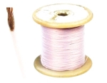 Тефлонов многожичен проводник МГТФ / MGTF 0.07 mm2 / 14X0.08mm / бял
