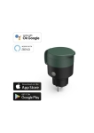 Смарт контакт Hama Outdoor, Wifi, 2300W/10A, гласов контрол